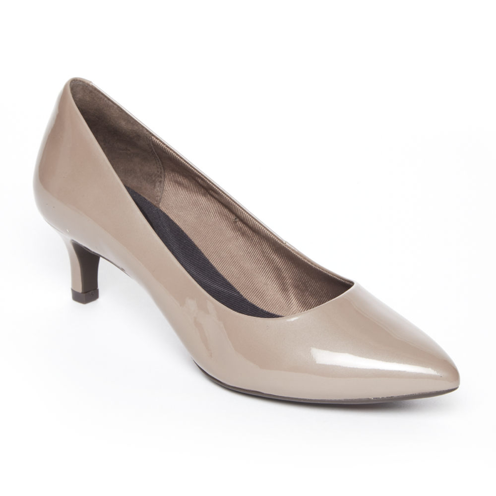 Rockport Singapore Womens Pumps - Total Motion Kalila Grey - JS3895604